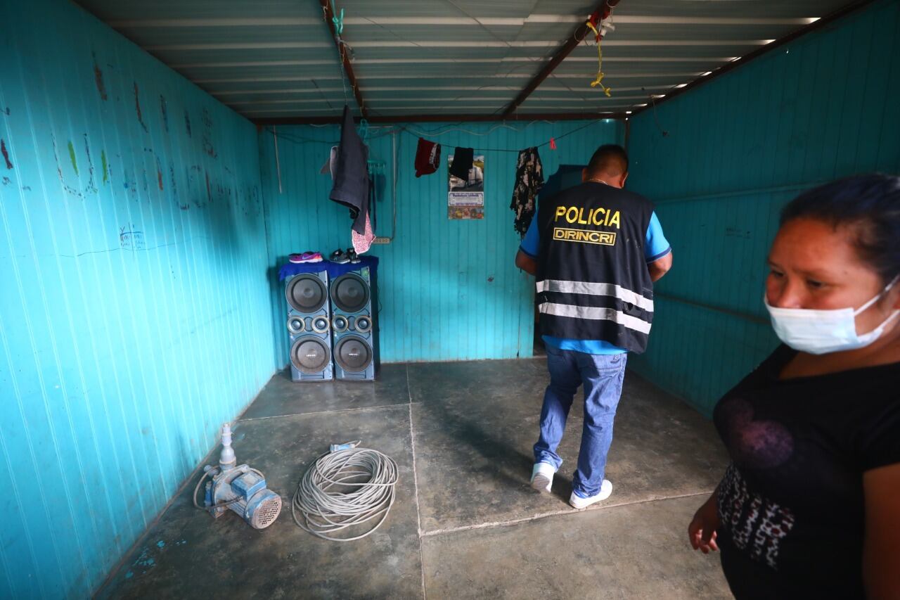 Crimen ocurrió el primer día del año 2021. Escena del crimen. | Foto. Gonzalo Córdova