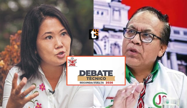 Debate técnico entre equipos de Keiko Fujimori y Roberto Sánchez se realizará este domingo 24 de mayo y es organizado por el JNE.
