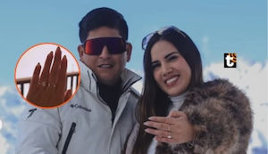 ¡Darinka Ramírez se casará! Su novio la sorprende con ‘rocaza’ en la nieve: “¡Dije que sí!”