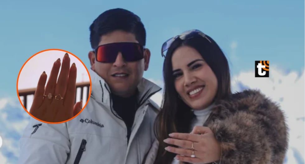 ¡Darinka Ramírez se casará! Su novio la sorprende con ‘rocaza’ en la nieve: “¡Dije que sí!”