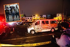 Agarran a ocho implicados en crimen de chofer que fue quemado vivo dentro de miniván en Los Olivos | VIDEO