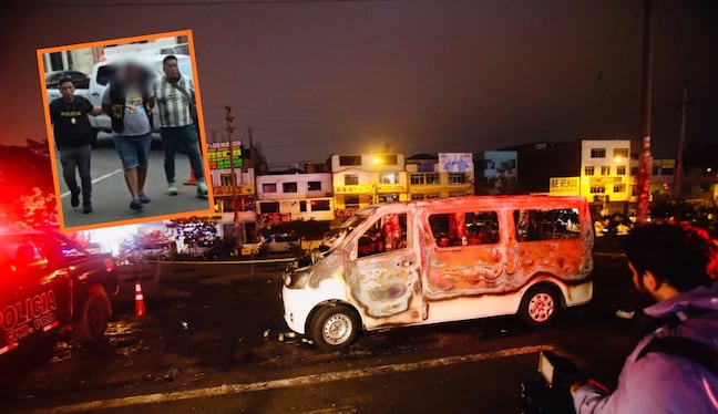 Cayeron los implicados en muerte de chofer en Los Olivos. (@gec/ PNP)