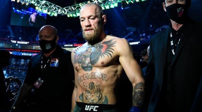 Conor McGregor cayó noqueado en su última pelea. (UFC)