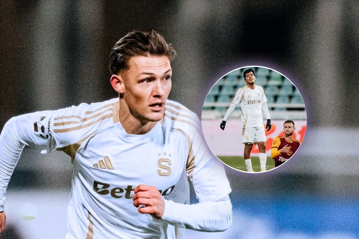 Oliver Sonne pone toda su ilusión en hacer una gran dupla con Grimaldo en República Checa (Foto: @SpartaPraga)