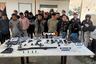 Pachacámac: Capturan a 11 con dos granadas, una escopeta, un revólver y 5 pistolas