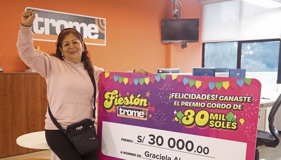 TROME - Fiestón Trome: ¡Mamita se llevó los 30 mil soles!