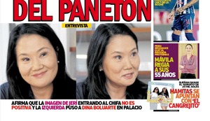 KEIKO SE RÍE DEL PANETÓN