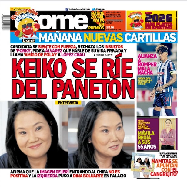 Portada Trome