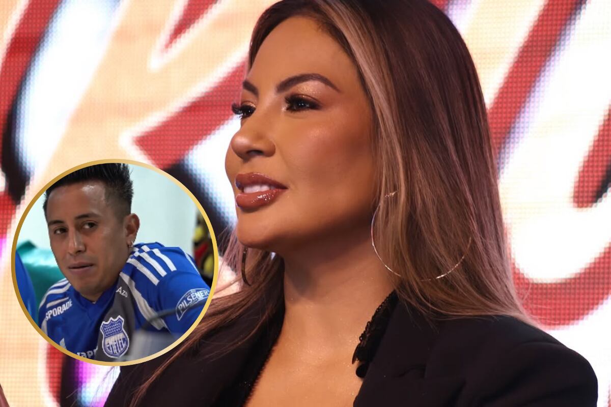 Pamela López y Christian Cueva