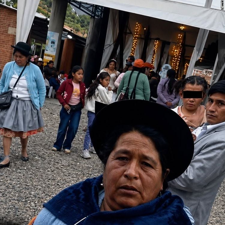 Los invitados de la boda en Huancayo tuvieron que retirarse.