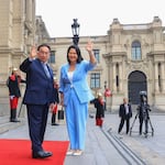 y Balcázar en Palacio: promete frenar la delincuencia