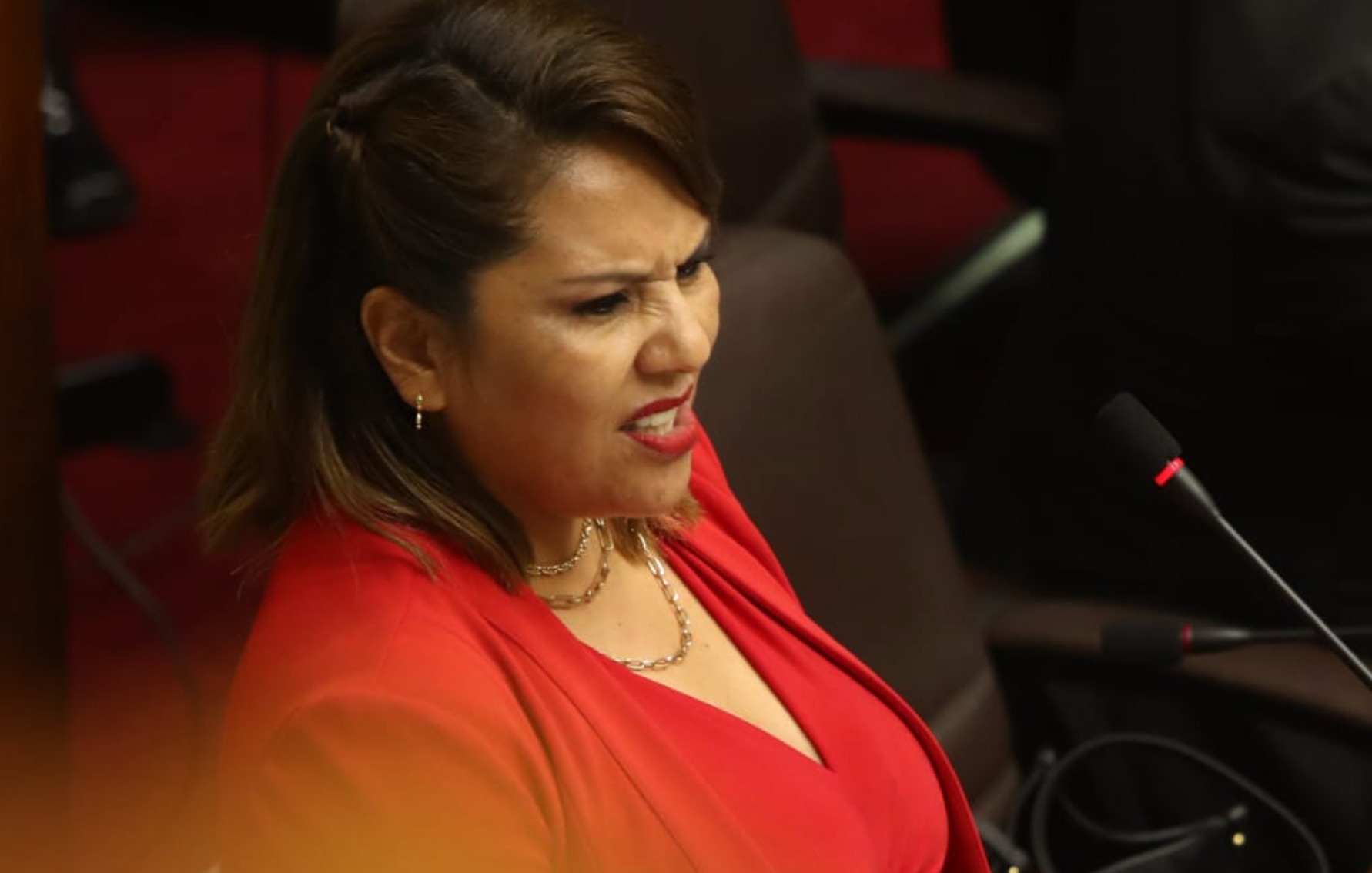 Digna Calle aseguró no irá a los plenos del Congreso. (@gec)