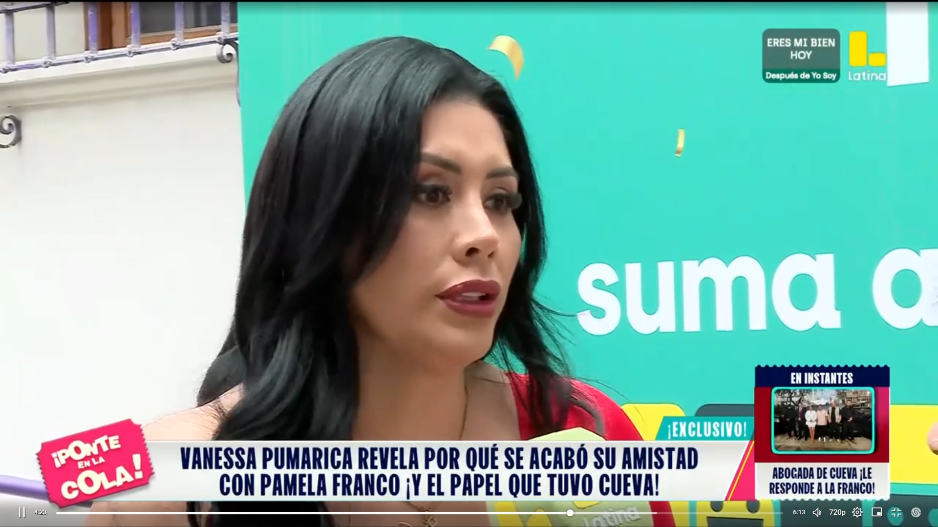 La empresaria mandó un potente misil a su examiga íntima. (Fuente: Ponte en la cola)