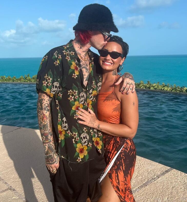 Demi lovato vive una linda etapa junto a Jutes. (Foto: @jutesmusic / Instagram)