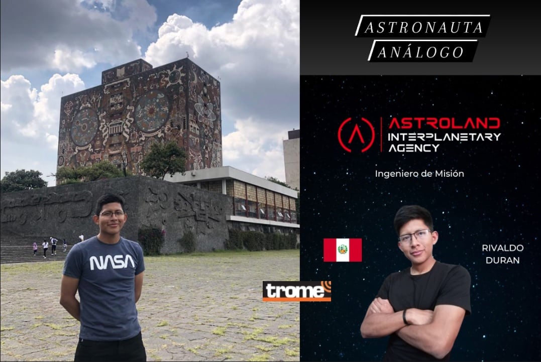 Joven talento peruano es sanmarquino y avanza en la investigación. (Isabel Medina / Compos. Trome).