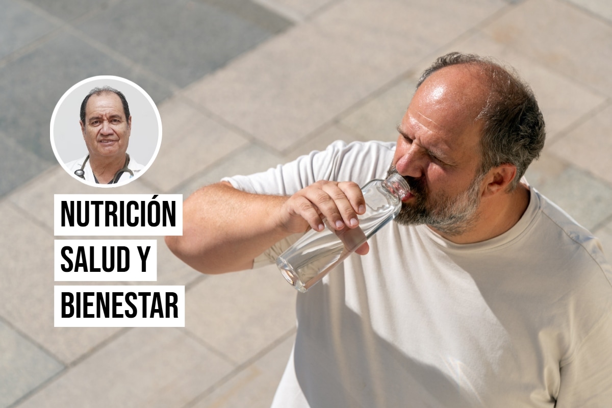 Hay que mantener un peso adecuado, alimentarse mejor y estar bien hidratado para reducir los riesgos asociados al calor intenso. Foto: Istock.