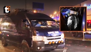 ¡Terror en Surco! Sicarios atacan colectivo a balazos, asesinan a pasajero y dejan dos heridos