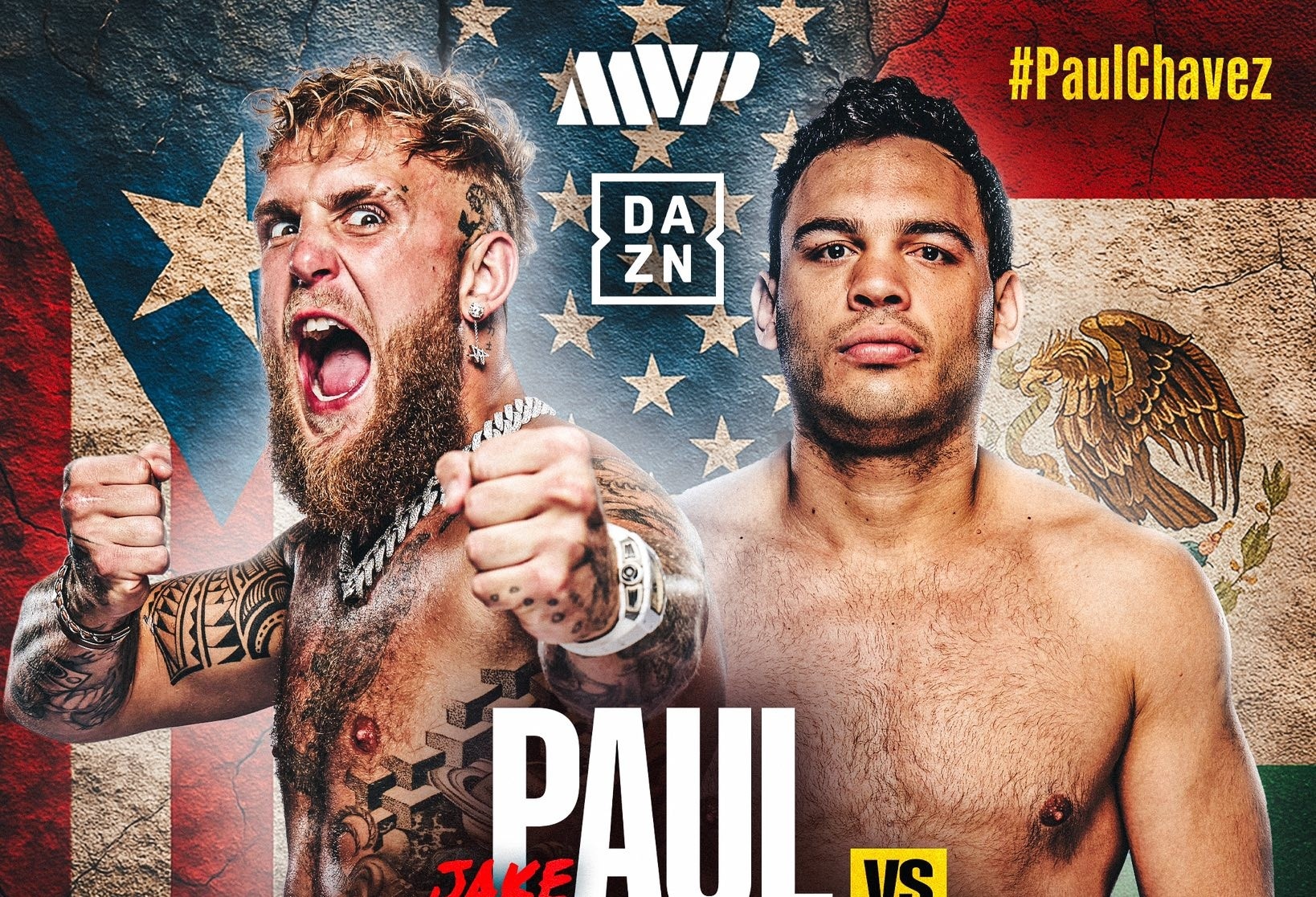 Julio César Chávez Jr. va contra Jake Paul en una esperada velada de boxeo. (DAZN)