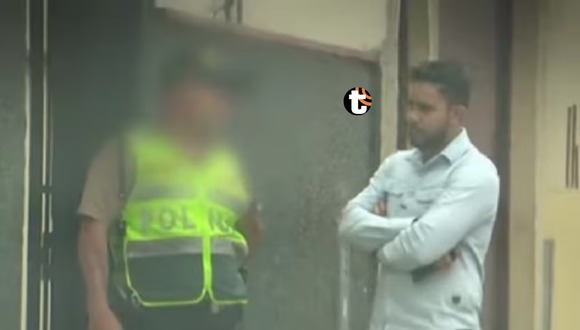 Trome | Policías no reciben denuncias de víctimas y se dan el lujo de asesorar a agresores. Foto y video: ATV