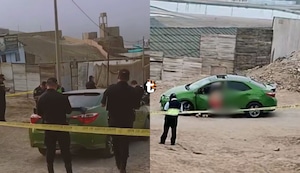 ¡Guerra criminal en Ventanilla! Asesinan a balazos dentro de su auto a hombre que tenía armas, dinamita y chaleco policial