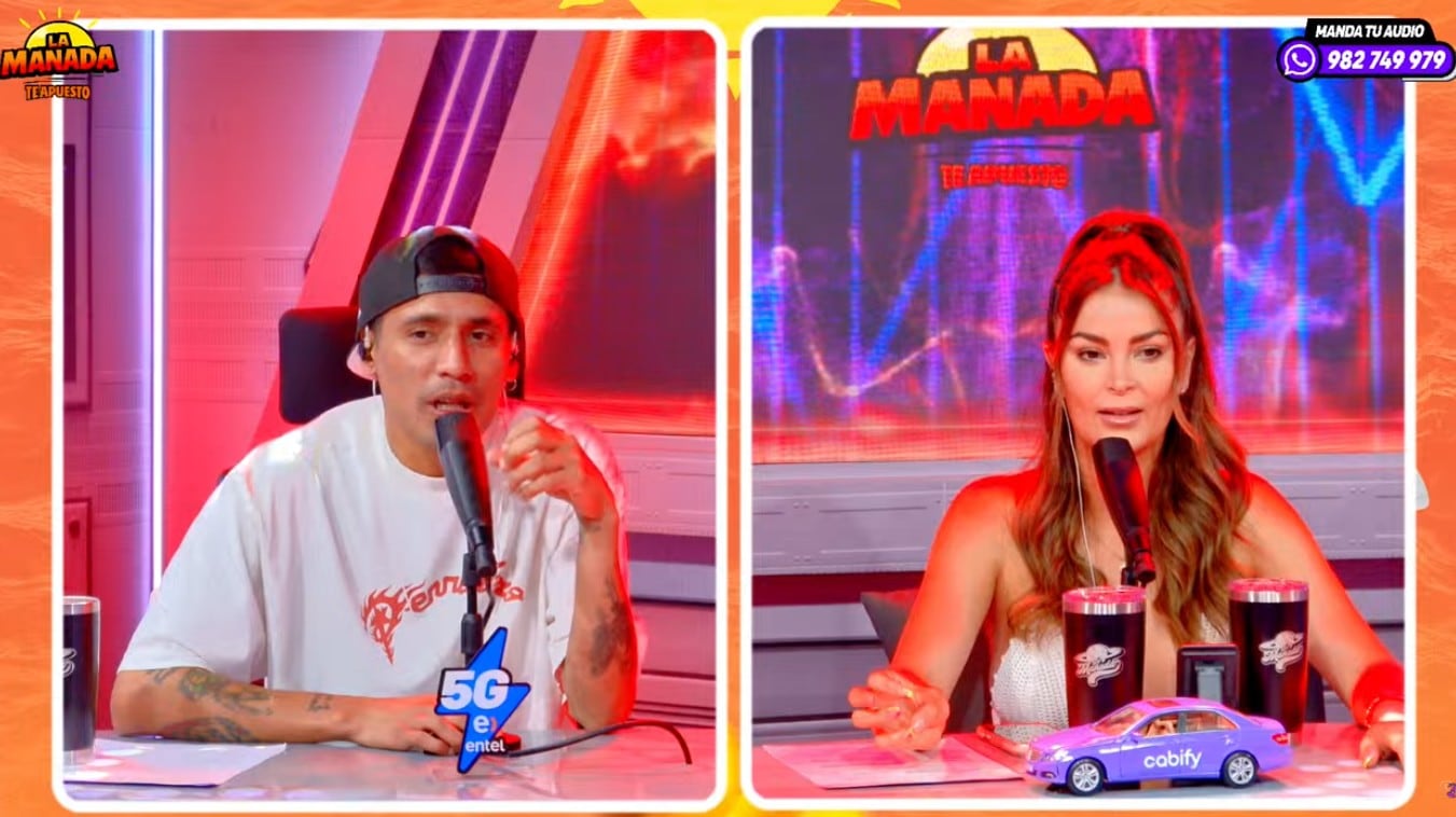 Laura y Gerardo hablaron del 'ampay' de Irivarren.