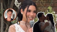 Mafer Neyra, ex de Hugo García, sorprende con sus votos en su boda: “Desde los 12 años no saliste de mis pensamientos”