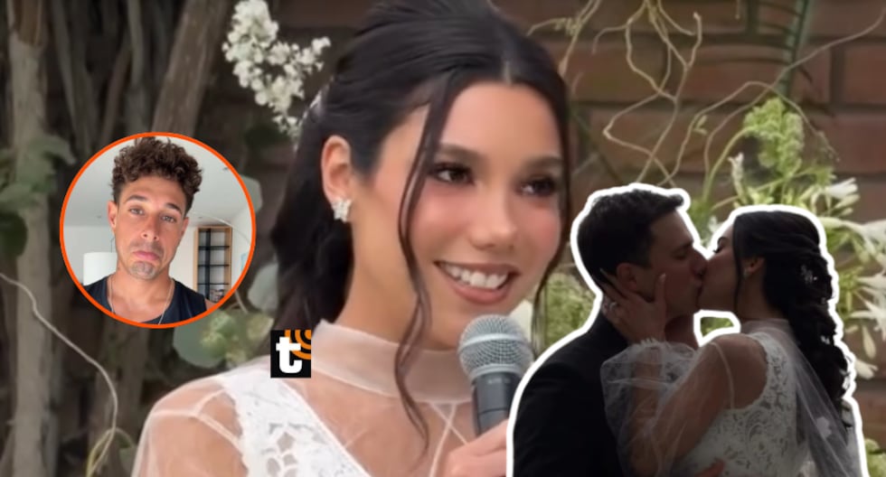 Mafer Neyra, Hugo Garcia's ex, is surprised with his vows at his wedding: