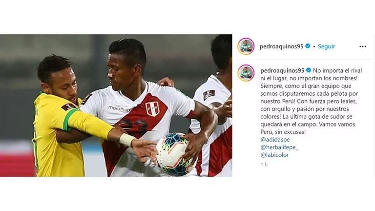 Instagram de Pedro Aquino.