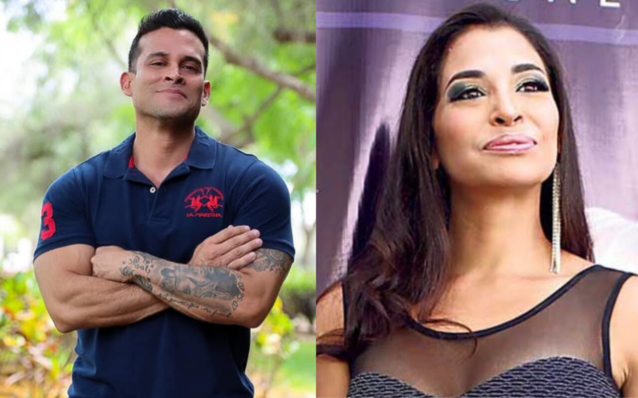 Christian Domínguez / Melanie Martínez. Foto: Instagram 7 Archivo GEC / Composición EC