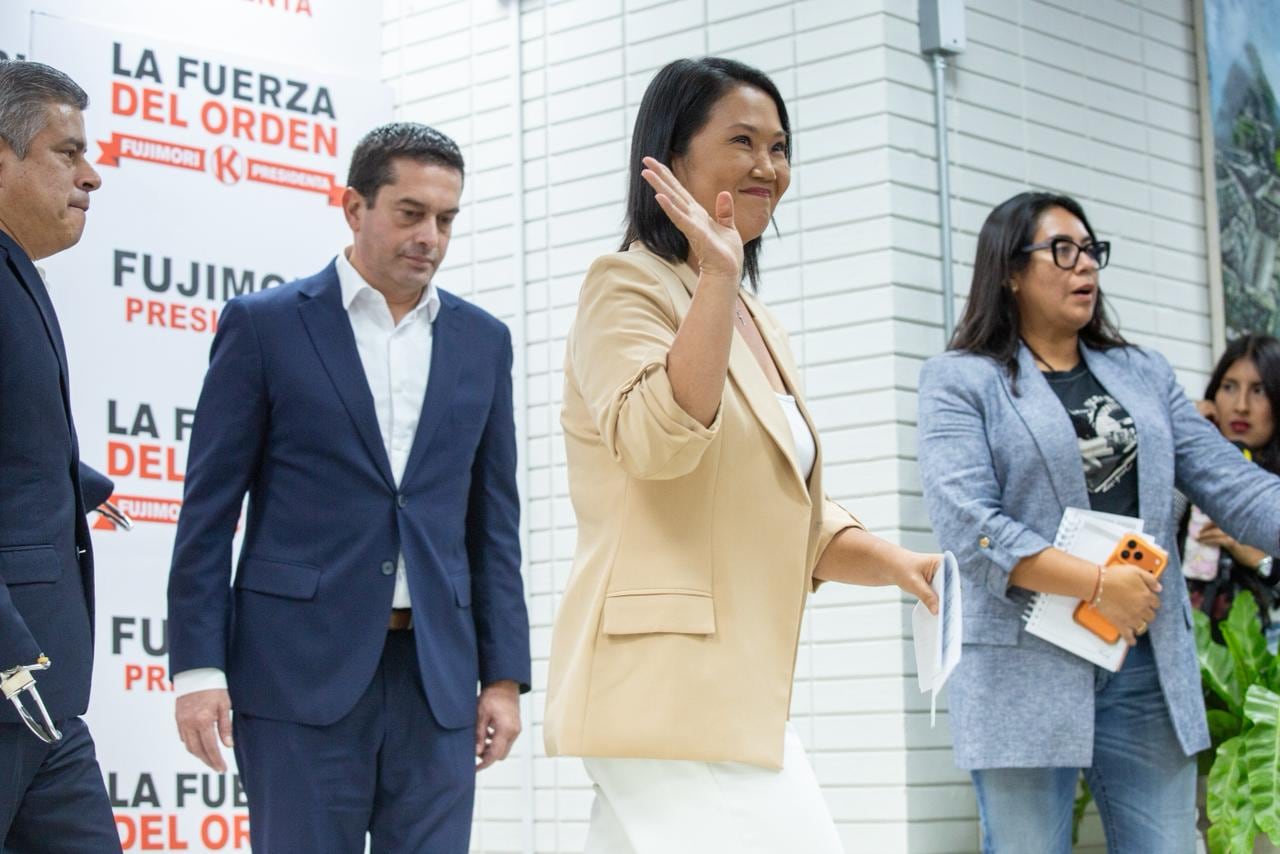 Keiko Fujimori irá por su cuarta segunda vuelta electoral.