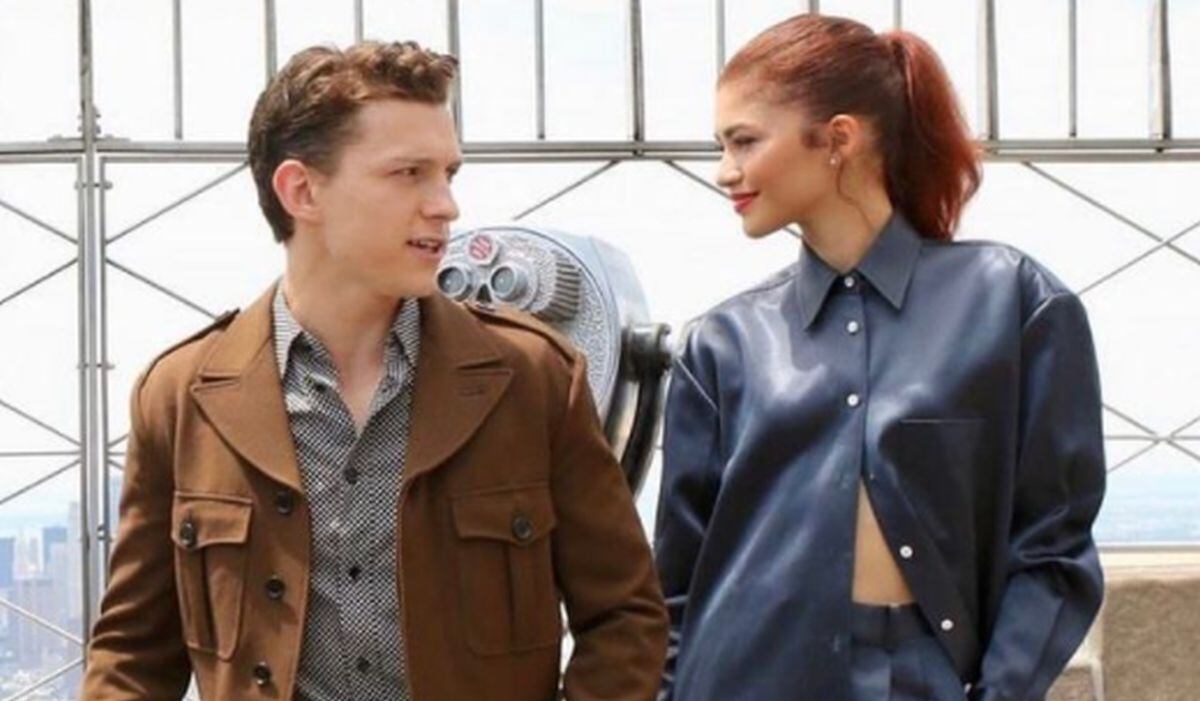 Tom Holland y Zendaya no dudan en derrochar amor por donde van, así como en sus redes sociales (Foto: AFP)