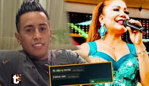 ¿Christian Cueva evitaba AMPAY con Marisol? Chat REVELA que fue ‘solapa’ a su concierto