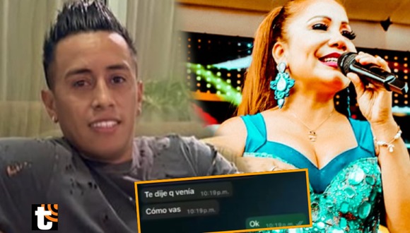 TROME - Marisol bloqueó a Christian Cueva y le puso el parche: “No me escriba, no quiero problemas con su esposa”