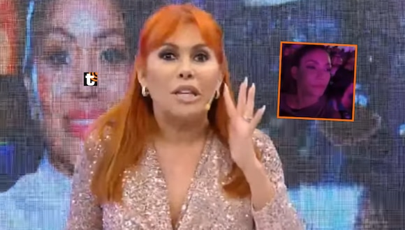 TROME - Magaly se BURLA de Tilsa Lozano: “Mientras ella canta con sentimiento, Jackson bien feliz”
