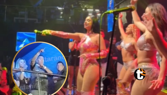 TROME - Pamela Franco y Cueva nuevamente juntos en show en el Callao: Esto pasó cuando tocaron el Cervecero