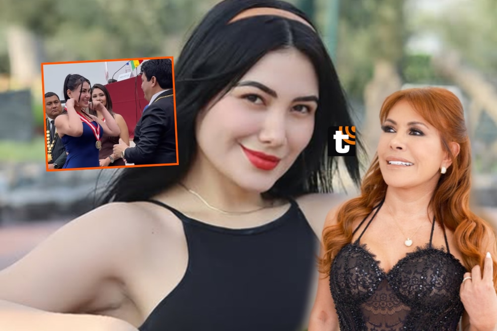 Magaly Medina contra Karen Paniagua por recibir reconocimiento del Parlamento Andino y cuestiona sus méritos.