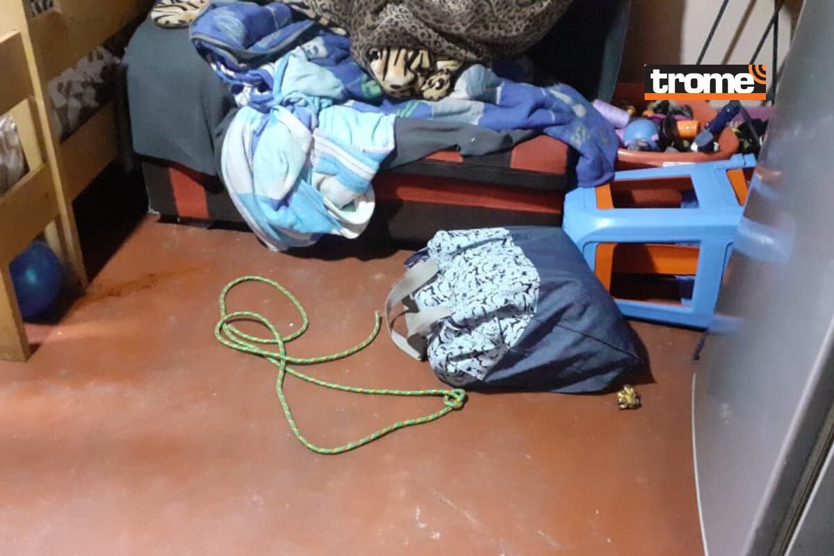 Jerson García (31), estranguló a la madre de su hijo, y pretendió hacer creer que se suicidó. (fotos: Mónica Rochabrum/trome)