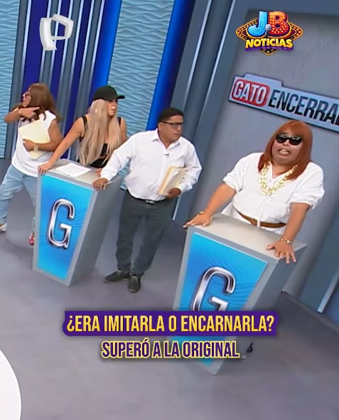 JB Noticias parodia conflicto legal entre Magaly Medina y Yahaira Plasencia.