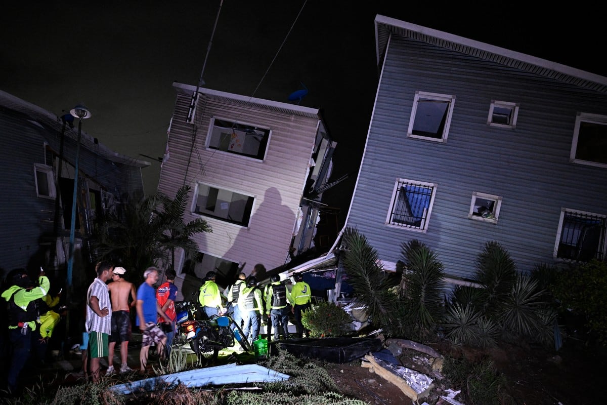 Imágenes del terremoto en Venezuela. Foto: Federico PARRA / AFP