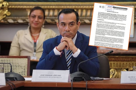 Presentan oficialmente moción de vacancia contra José Jerí en el Congreso