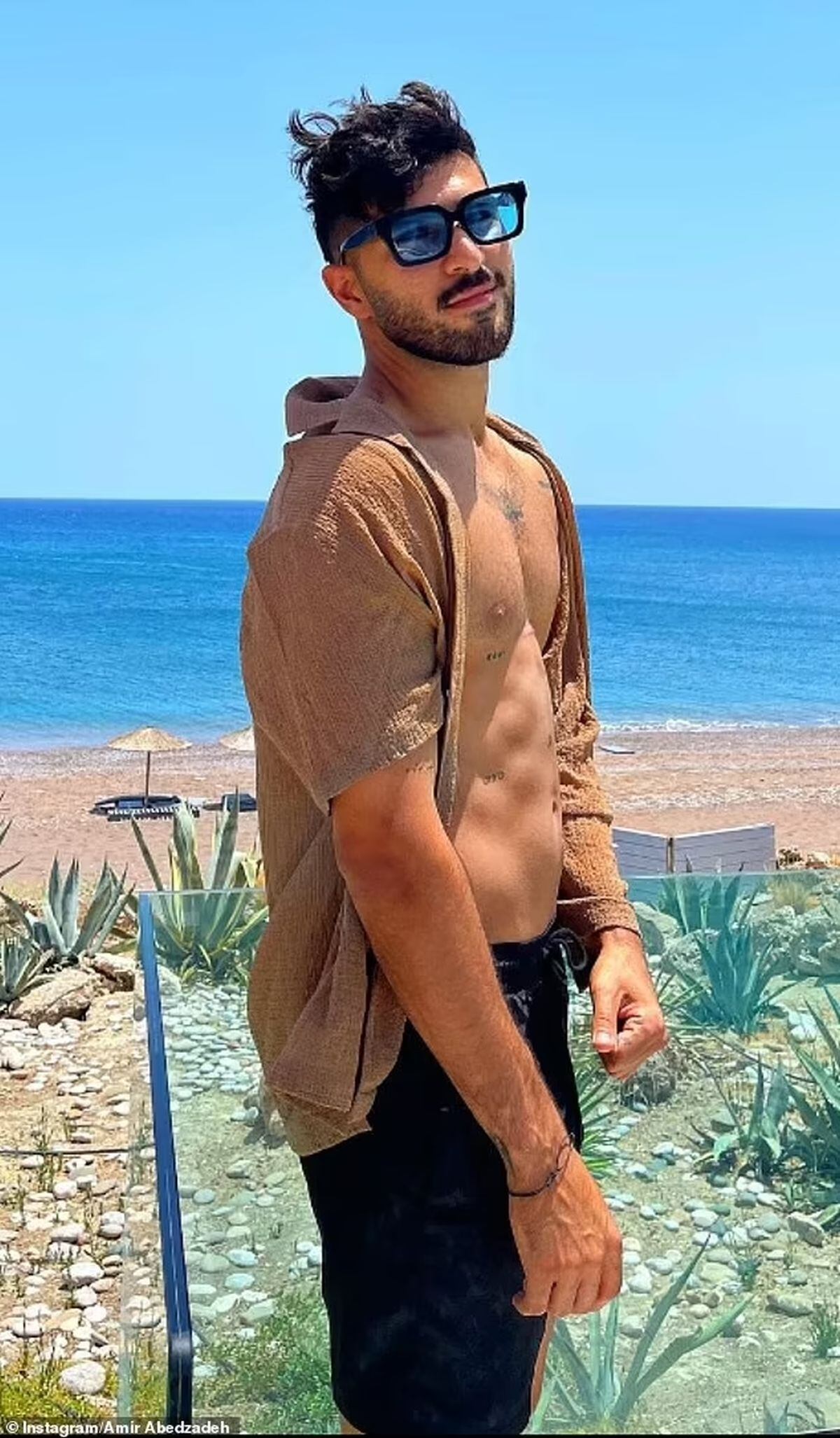 Amir es arquero del Ponferrandina de la Segunda de España (Foto: Amir Abedzadeh / Instagram)