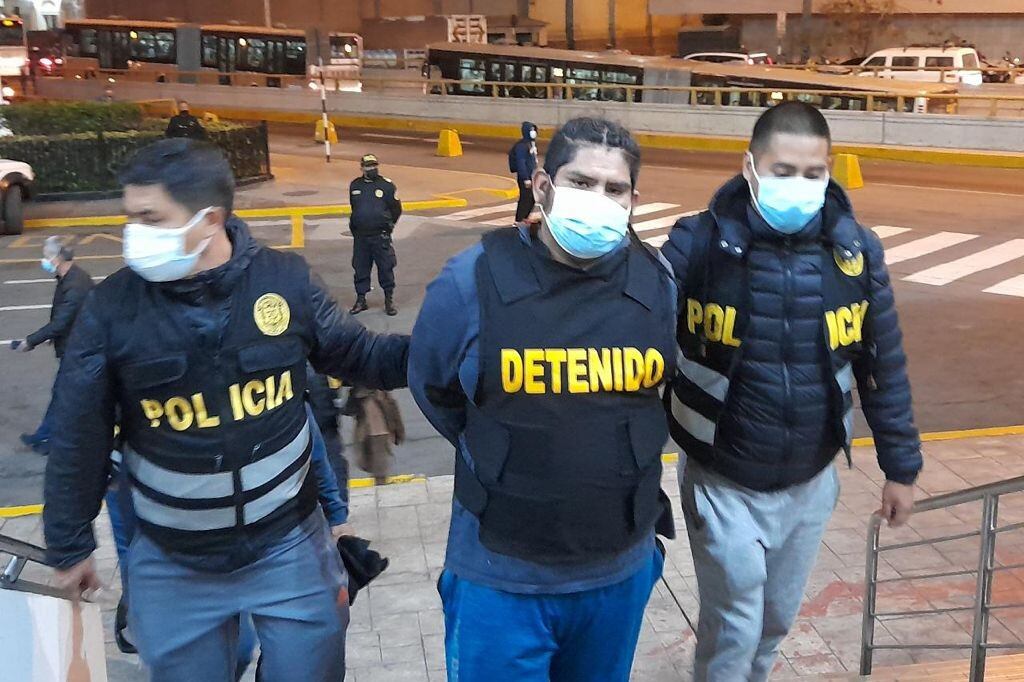 Alan Alfonso Jara Quevedo (37, 'Gordo Alan', presunto integrante de la banda criminal “Las Alianzas de Paramonga”.