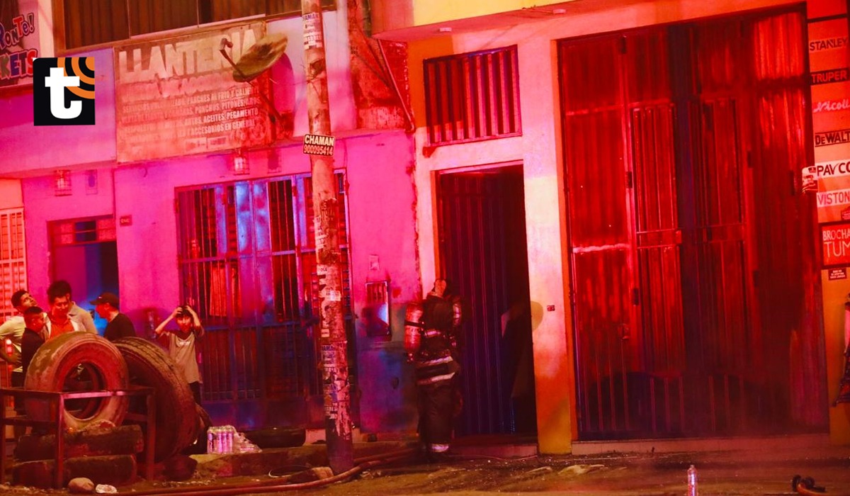 El vicecomandante de los Bomberos informó a Latina Noticias que las causas del incendio están siendo investigadas por la Policía Nacional del Perú. Foto: César Grados/@photo.gec