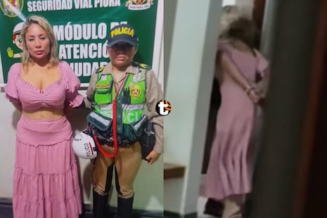¡Fiscal terminó detenida! Le dio un cabezazo a policía tras intervención en Piura: “¡Grábame, grábame!”