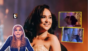 ¿Y Waldir? Daniela Darcourt es captada con misterioso hombre y Magaly lanza dardo: “Besando sapos”