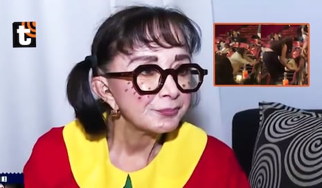 La ‘Chilindrina’ sufre terrible caída a sus 78 años tras subir los escalones de un teatro en México: ¿Cuá...