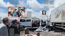¡Tragedia en Arequipa! Al menos once muertos deja choque entre tráiler y minivan en Caylloma