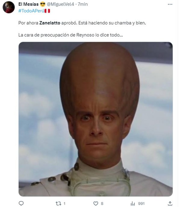 Franco Zanelatto se ganó el cariño de los hinchas de la Blanquirroja