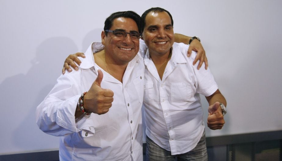 Carlos Álvarez y su hermano Arturo. (Nancy Dueñas)