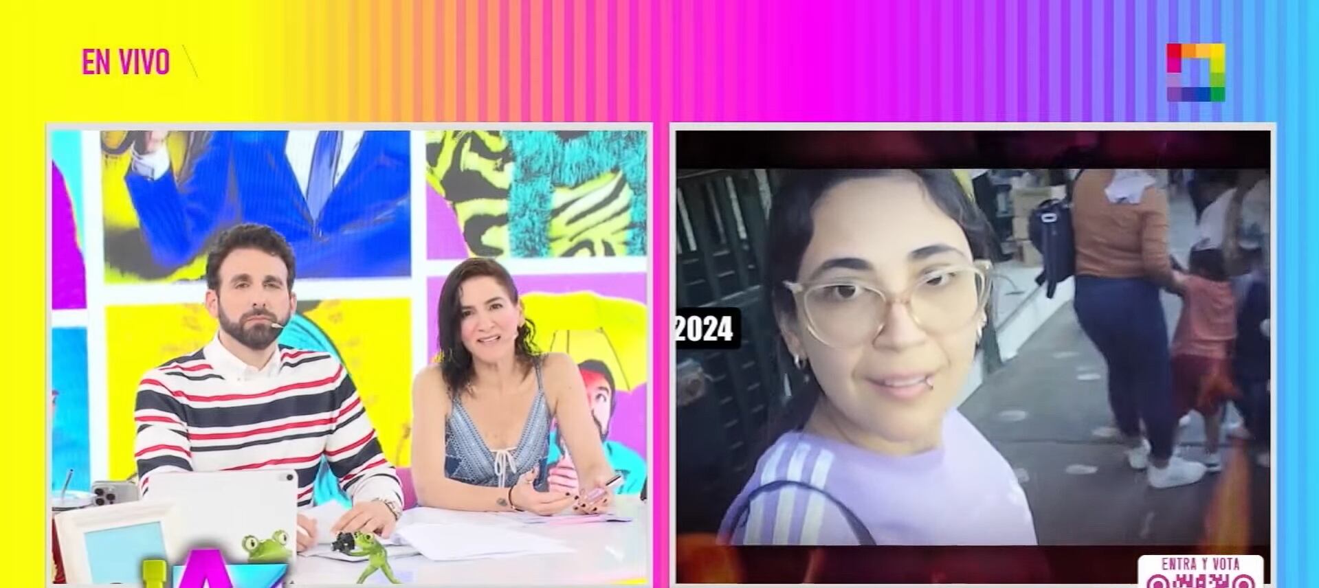 Conductores de 'Amor y fuego' comentan sobre la polémica del presentador deportivo. (Fuente: Willax)